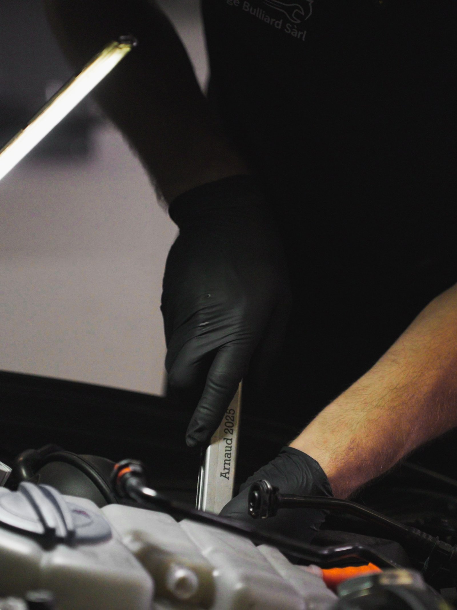 Arnaud Bulliard, fondateur du Garage Bulliard